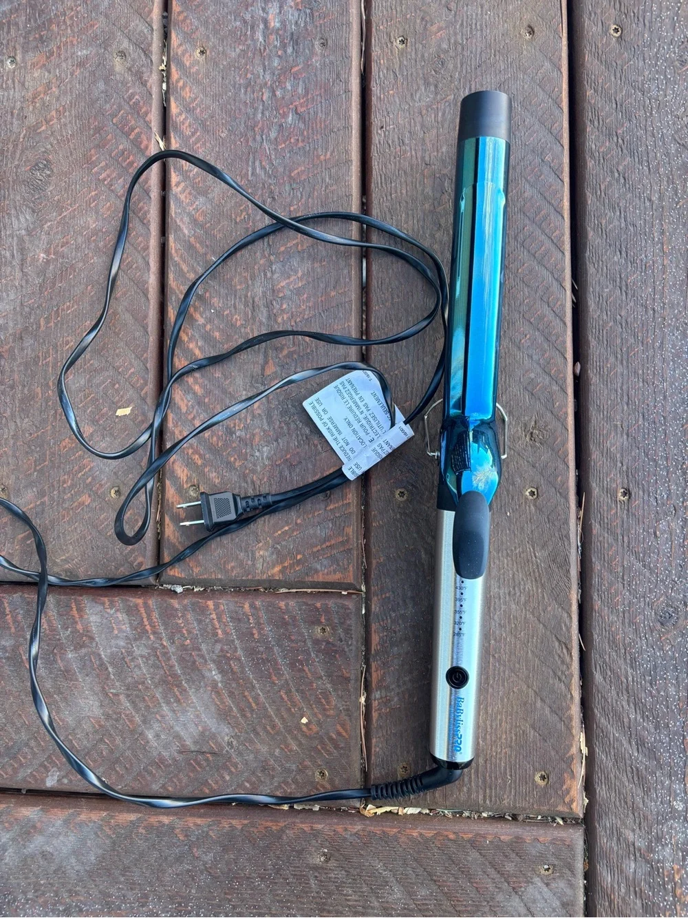 BaByliss nano titanium XL curling iron